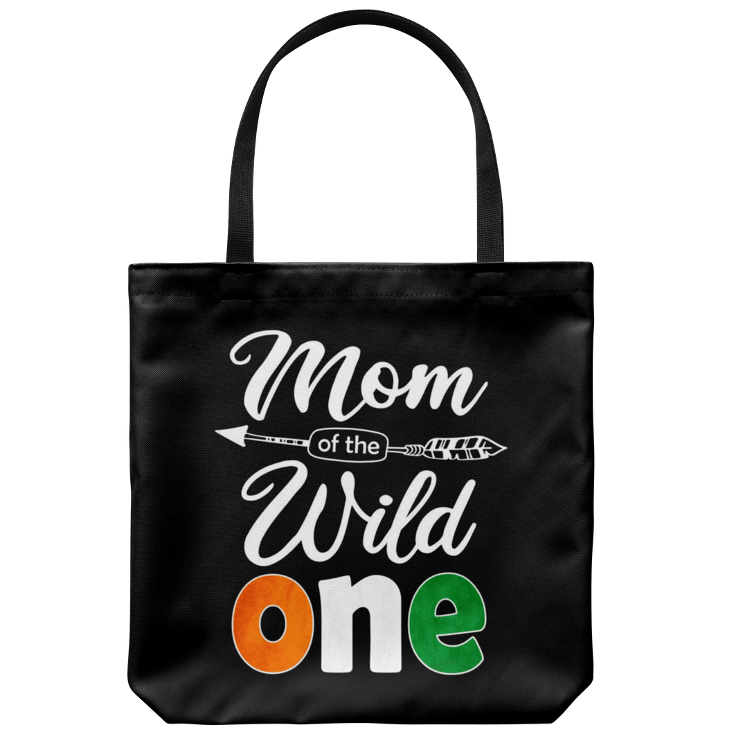 RobustCreative-Ivorian Mom of the Wild One Birthday Ivory Coast Flag Tote Bag Gift Idea