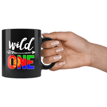 Load image into Gallery viewer, RobustCreative-Eritrea Wild One Birthday Outfit 1 Eritrean Flag Black 11oz Mug Gift Idea
