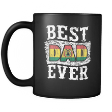 Load image into Gallery viewer, RobustCreative-Best Dad Ever Bolivia Flag - Fathers Day Gifts - Family Gift Gift From Kids - 11oz Black Funny Coffee Mug Women Men Friends Gift ~ Both Sides Printed

