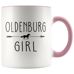 RobustCreative-Oldenburg Horse Girl Gifts Horses Lover Riding Racing - 11oz Accent Mug Riding Lover Gift Idea