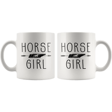 Load image into Gallery viewer, RobustCreative-Tennessee Horse Girl Gifts Tennessean Shape Country for women - 11oz White Mug Riding Lover Gift Idea
