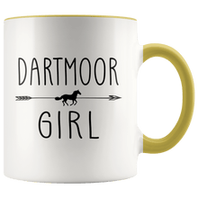 Load image into Gallery viewer, RobustCreative-Dartmoor Horse Girl Gifts Horses Lover Riding Racing - 11oz Accent Mug Racing Lover Gift Idea
